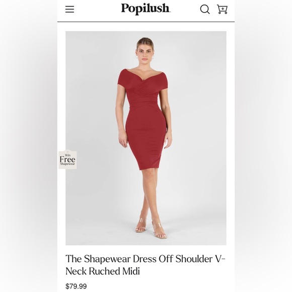 Popilush Shapewear Dress - Picture 1 of 3